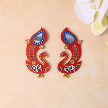 Handcrafted Wooden Shubh Labh