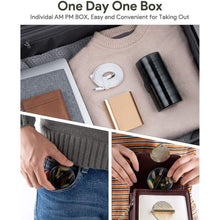 Weekly Pill Organizer 2 Times a Day Travel 7 Day Pill Box Twice a Day Daily Medicine Pill Case with Large Compartments