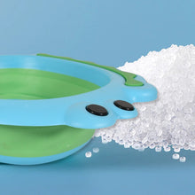 Frog Shape Foldable Baby Wash Basin, Space-Saving Lightweight Face Washing Tub (33×31cm / 1 Pc)