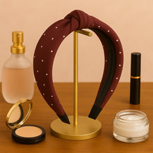 Cute Polka Dot Top Knot Band for Women