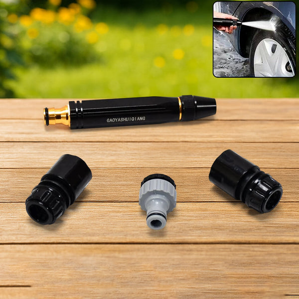 High Pressure Water Gun Nozzle Car Wash Water Gun Nozzle Alloy Garden Nozzle Spray Gun