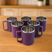 Supermom Stainless Steel Inner Coffee Mug Set (200ML / 6 Pc)