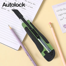 Cutter Knife Set with 1 Replacement Blades, Cutter Knife Advanced Tool (1 Pc / Mix Color)