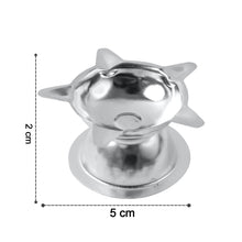 Lotus Design Stainless Steel Diya