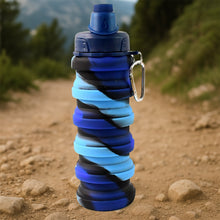 Silicone Foldable Water Bottle (1 Pc / 24 cm Foldable / 500 ML)