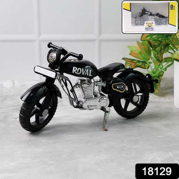 Classic Bullet Design Metal Bike Toy